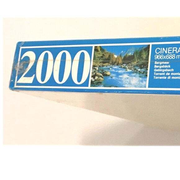 Brand NEW Sealed Schmidt 2000 Pieces Puzzle Cinerama - Picture 2 of 3